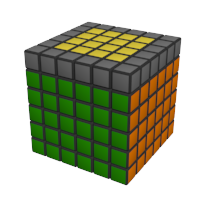 How to solve a Rubik's cube 6x6 - Step 6